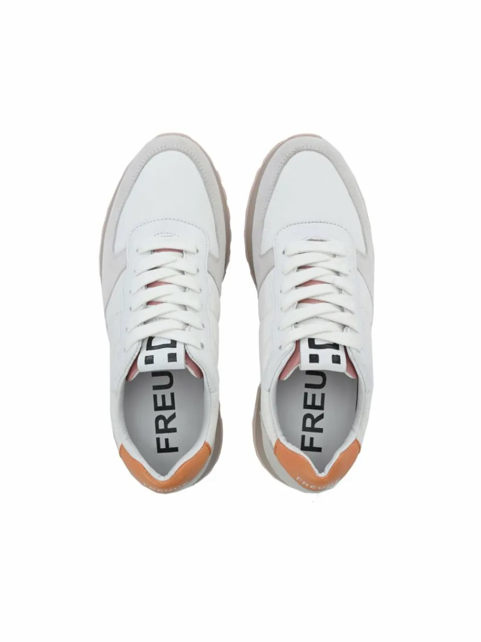 FREUDE Sneaker<Damen Sneaker - ASTA weiß uni