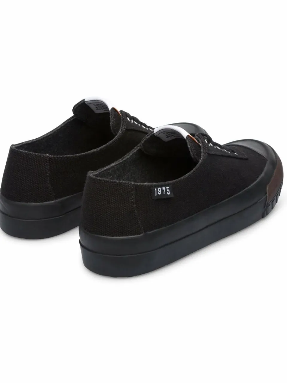 Camper Schnürschuhe<Damen Sneaker - Camaleon 1975 schwarz uni