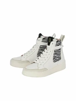 Crickit Sneaker<Damen Sneaker - MAXIE weiß bedruckt