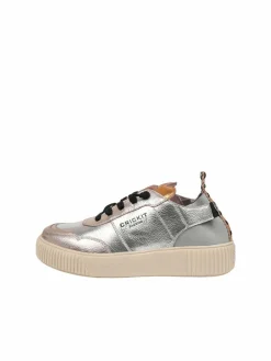 Crickit Sneaker<Damen Sneaker - OAKLI silber gold uni