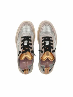 Crickit Sneaker<Damen Sneaker - OAKLI silber gold uni