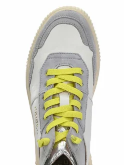 Crickit Sneaker<Damen Sneaker - OLISA weiß hellgrau bedruckt