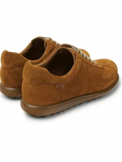 Camper Schnürschuhe<Damen Sneaker - Pelotas Ariel braun uni