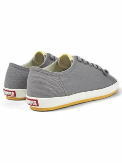 Camper Sneaker|Schnürschuhe<Damen Sneaker - Peu Rambla Vulcanizado grau uni