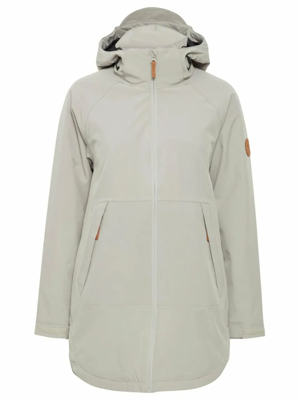 North Bend Jacken & Westen<Damen Softshelljacke grau uni