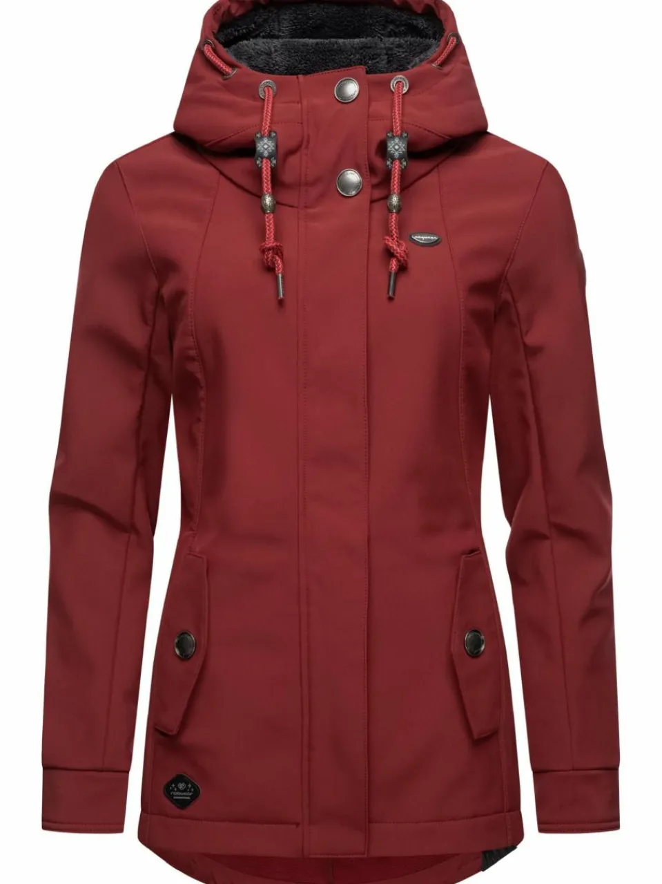 Ragwear Jacken & Westen<Damen Softshelljacke - Monadde Softshell rot uni