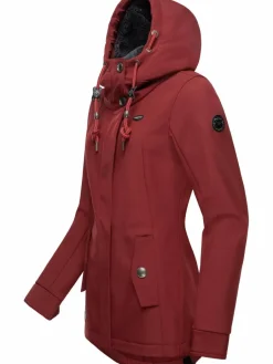 Ragwear Jacken & Westen<Damen Softshelljacke - Monadde Softshell rot uni