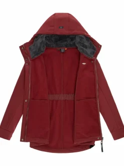 Ragwear Jacken & Westen<Damen Softshelljacke - Monadde Softshell rot uni