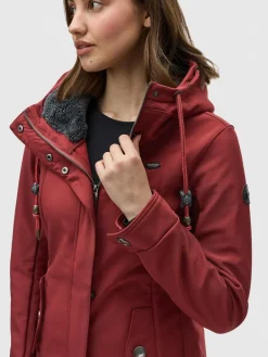 Ragwear Jacken & Westen<Damen Softshelljacke - Monadde Softshell rot uni