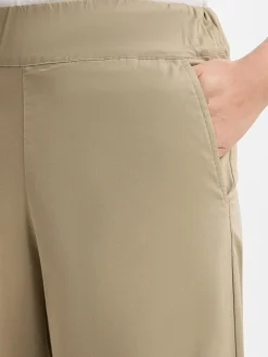 Marie Lund Hosen<Damen Sommerhose sand uni