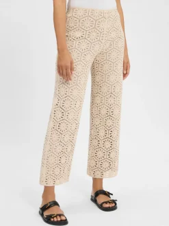 s.Oliver BLACK LABEL Hosen<Damen Sommerhose beige uni