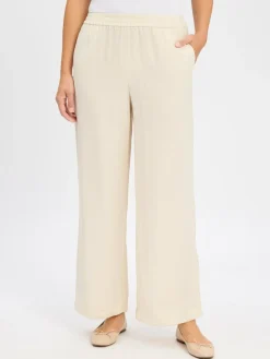 Msch Copenhagen Hosen<Damen Sommerhose mit Leinen-Anteil - MSCHDisa sand meliert