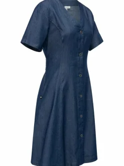 Ragwear Kleider<Damen Sommerkleid - Kveeda Denim denim meliert