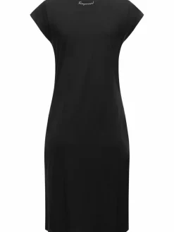 Ragwear Kleider<Damen Sommerkleid - Rivan Solid schwarz meliert