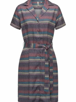Ragwear Kleider<Damen Sommerkleid - Sawira marine gestreift