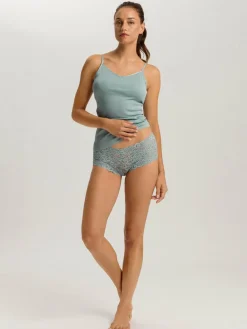 Hanro Shirts & Tops<Damen Spaghettitop - Cotton Seamless hellblau uni