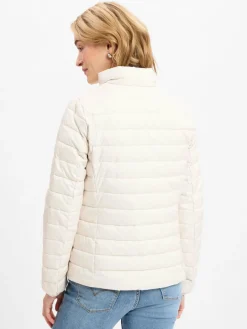 s.Oliver Jacken & Westen<Damen Steppjacke ecru uni