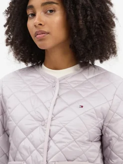 Tommy Hilfiger Jacken & Westen<Damen Steppjacke flieder uni