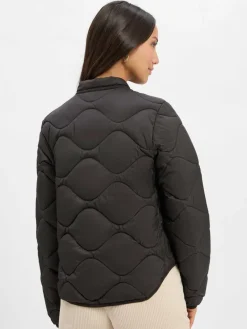 Fuchs Schmitt Jacken & Westen<Damen Steppjacke schwarz uni