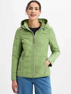 Lebek Jacken & Westen<Damen Steppjacke lind uni