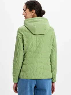 Lebek Jacken & Westen<Damen Steppjacke lind uni