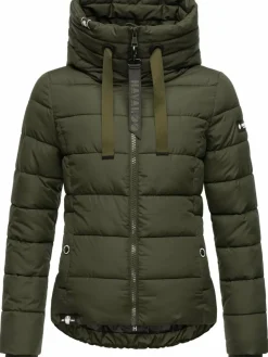 Navahoo Jacken & Westen<Damen Steppjacke - Amayaa oliv uni