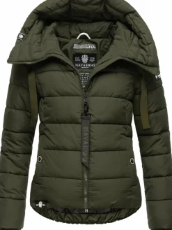 Navahoo Jacken & Westen<Damen Steppjacke - Amayaa oliv uni