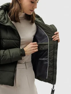 Navahoo Jacken & Westen<Damen Steppjacke - Amayaa oliv uni