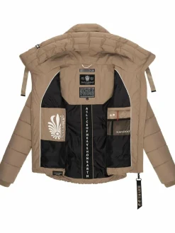 Navahoo Jacken & Westen<Damen Steppjacke - Amayaa taupe uni