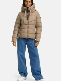 Navahoo Jacken & Westen<Damen Steppjacke - Amayaa taupe uni