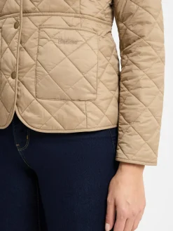 Barbour Jacken & Westen<Damen Steppjacke - Deveron sand uni