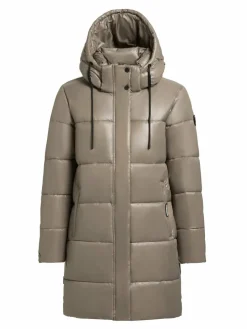 Khujo Jacken & Westen<Damen Steppjacke - Jadet2-YM beige uni
