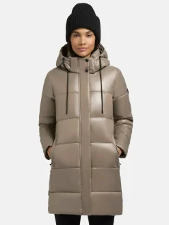 Khujo Jacken & Westen<Damen Steppjacke - Jadet2-YM beige uni