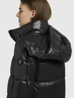 Khujo Jacken & Westen<Damen Steppjacke - Jadet2-YM schwarz uni