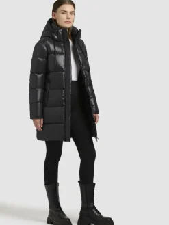 Khujo Jacken & Westen<Damen Steppjacke - Jadet2-YM schwarz uni