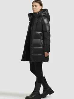 Khujo Jacken & Westen<Damen Steppjacke - Jadet2-YM schwarz uni