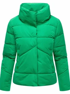 Marikoo Jacken & Westen<Damen Steppjacke - Jalliaa 16 grün uni