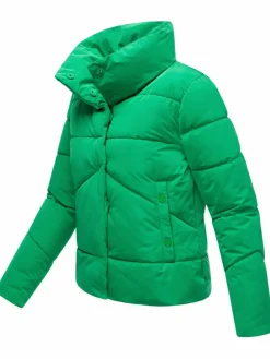 Marikoo Jacken & Westen<Damen Steppjacke - Jalliaa 16 grün uni