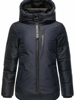 Navahoo Jacken & Westen<Damen Steppjacke - Krümelein marine uni