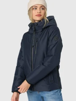 Navahoo Jacken & Westen<Damen Steppjacke - Krümelein marine uni