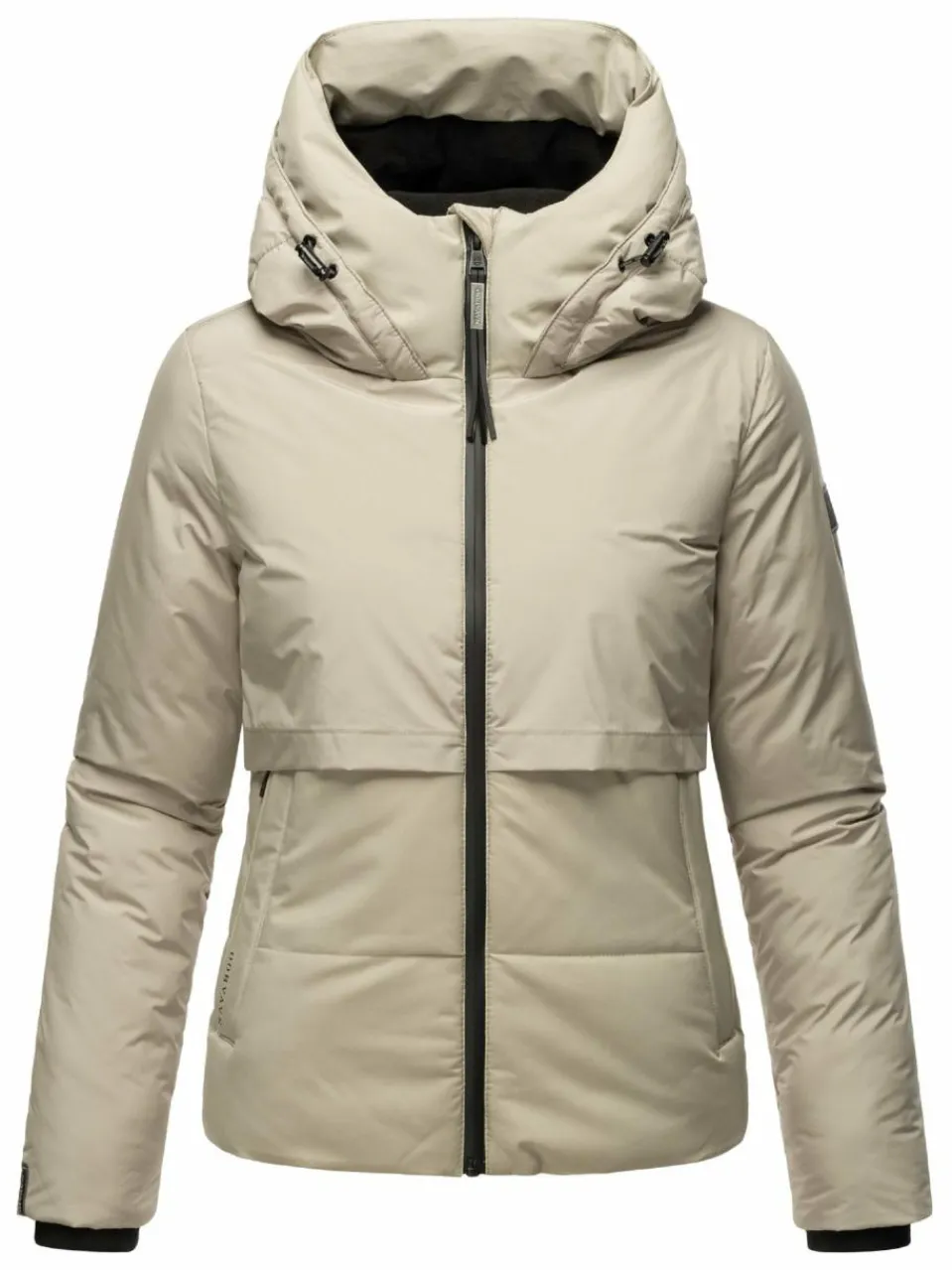 Navahoo Jacken & Westen<Damen Steppjacke - Liebesküken XIV ecru uni