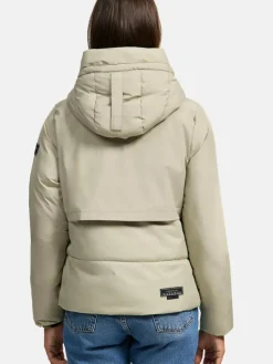 Navahoo Jacken & Westen<Damen Steppjacke - Liebesküken XIV ecru uni