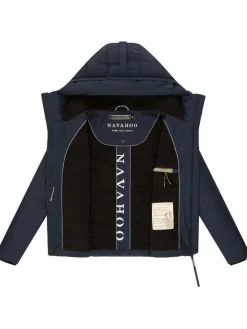 Navahoo Jacken & Westen<Damen Steppjacke - Liebesküken XIV marine uni