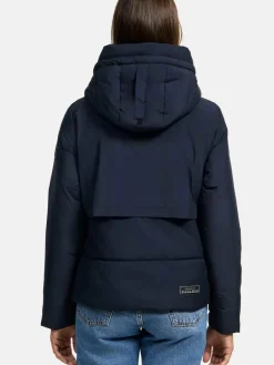 Navahoo Jacken & Westen<Damen Steppjacke - Liebesküken XIV marine uni