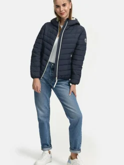 Marikoo Jacken & Westen<Damen Steppjacke - Pack Mich Ein marine uni