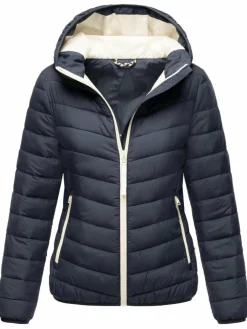 Marikoo Jacken & Westen<Damen Steppjacke - Pack Mich Ein marine uni