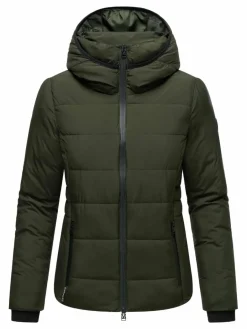 Marikoo Jacken & Westen<Damen Steppjacke - Radaa 16 oliv uni