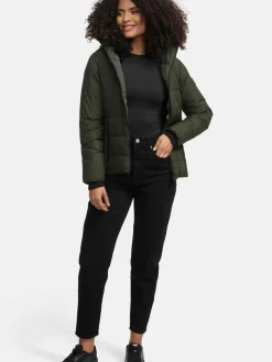 Marikoo Jacken & Westen<Damen Steppjacke - Radaa 16 oliv uni