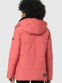 Navahoo Jacken & Westen<Damen Steppjacke - Sag ja XIV rot uni
