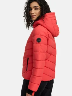 Marikoo Jacken & Westen<Damen Steppjacke - Samuiaa XVI koralle uni